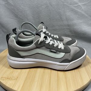 Vans Range EXP Womens Size 7 Gray Green Athletic Skate Shoes Sneakers